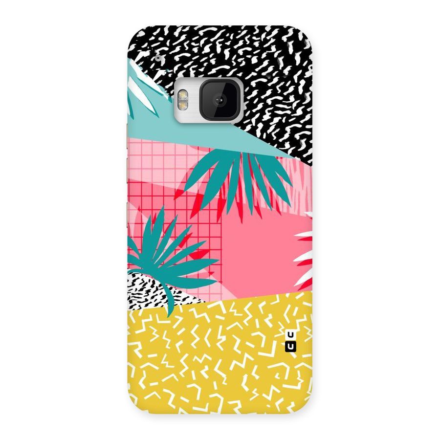 Abstract Grass Hues Back Case for HTC One M9