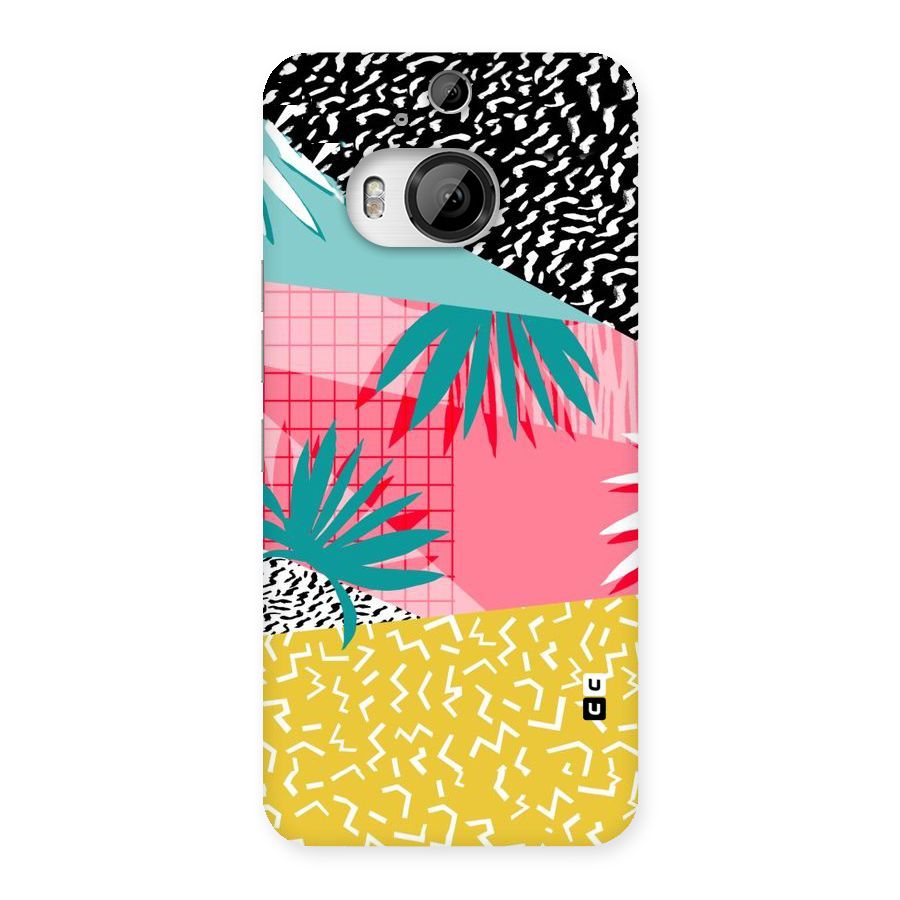 Abstract Grass Hues Back Case for HTC One M9 Plus