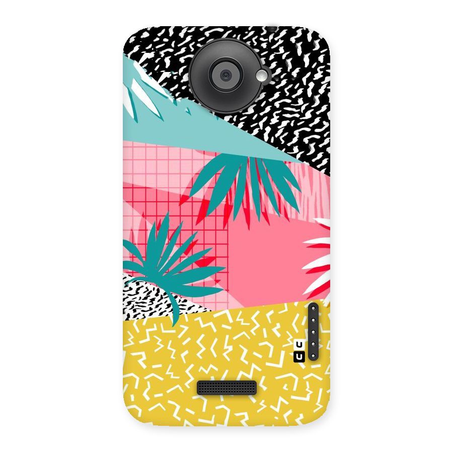 Abstract Grass Hues Back Case for HTC One X