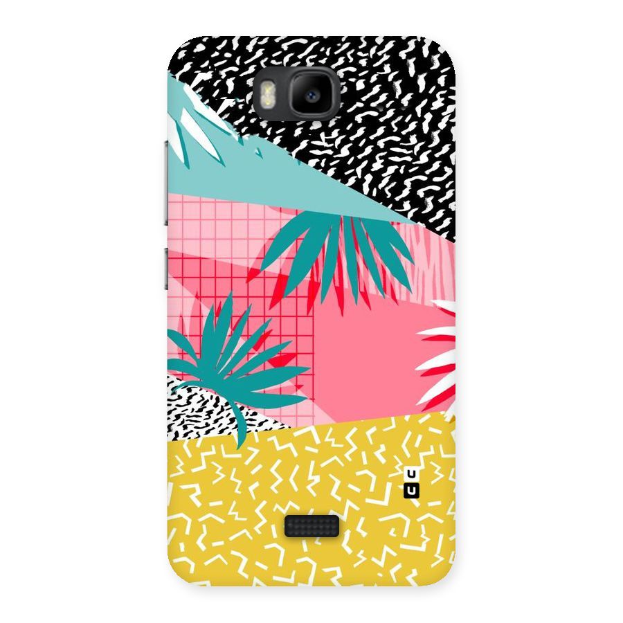 Abstract Grass Hues Back Case for Honor Bee