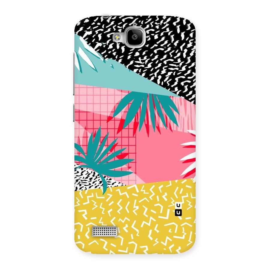Abstract Grass Hues Back Case for Honor Holly