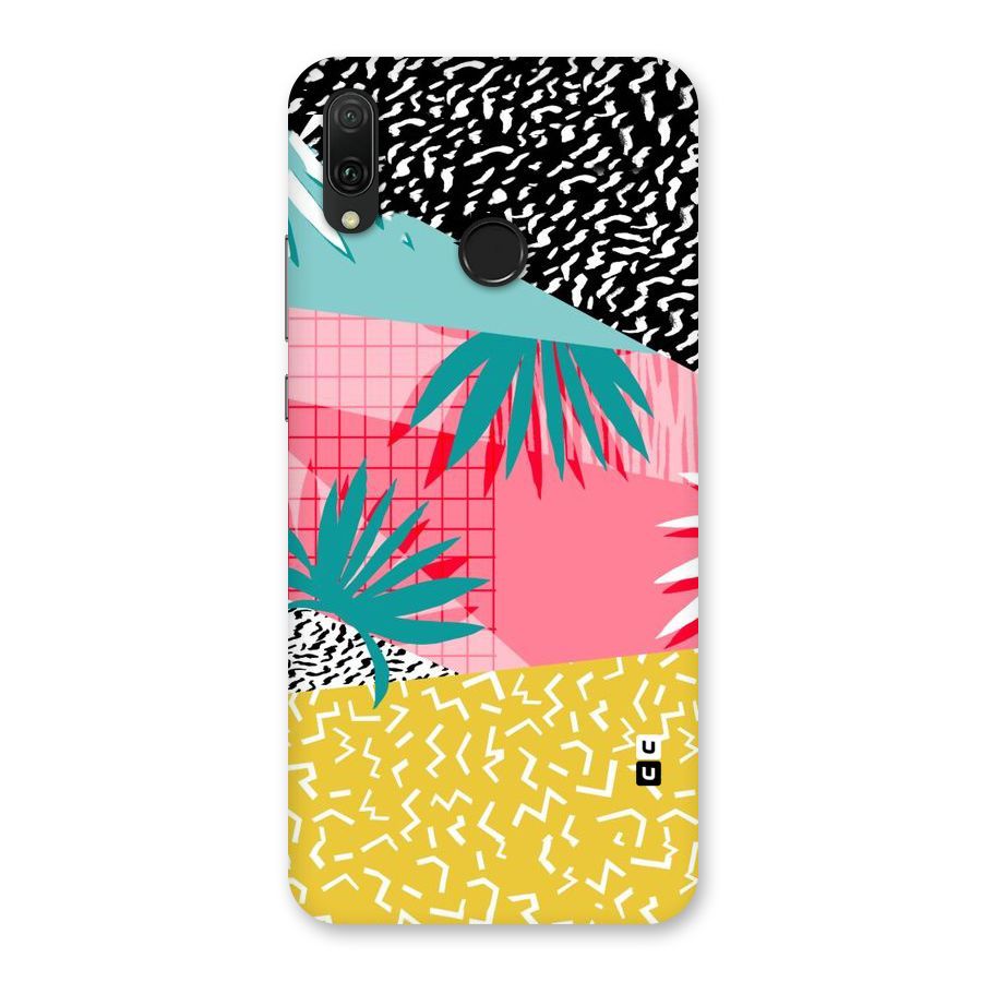 Abstract Grass Hues Back Case for Huawei Y9 (2019)