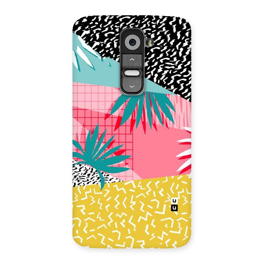 Abstract Grass Hues Back Case for LG G2