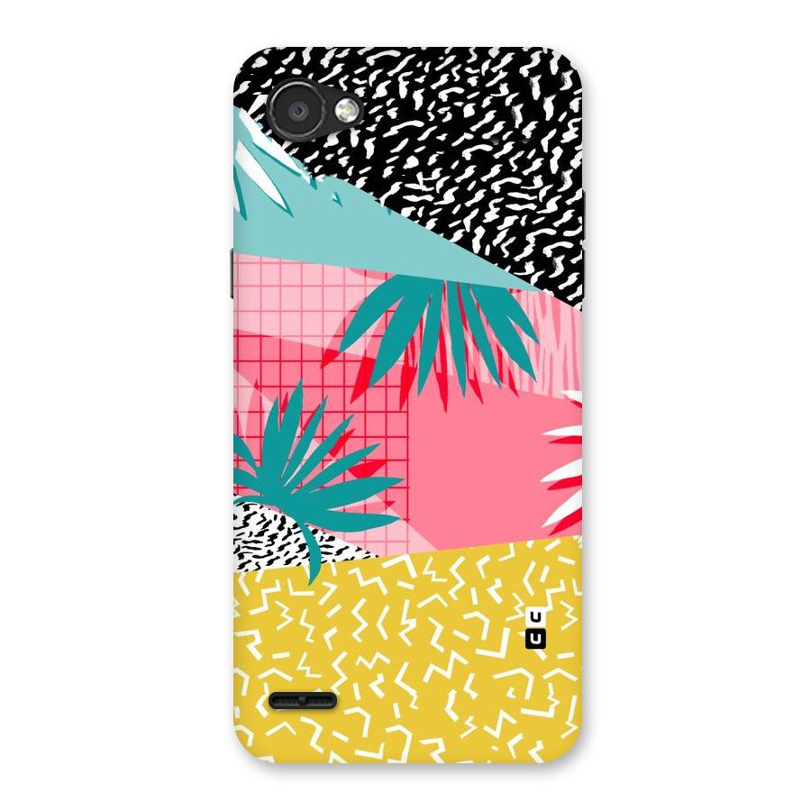 Abstract Grass Hues Back Case for LG Q6