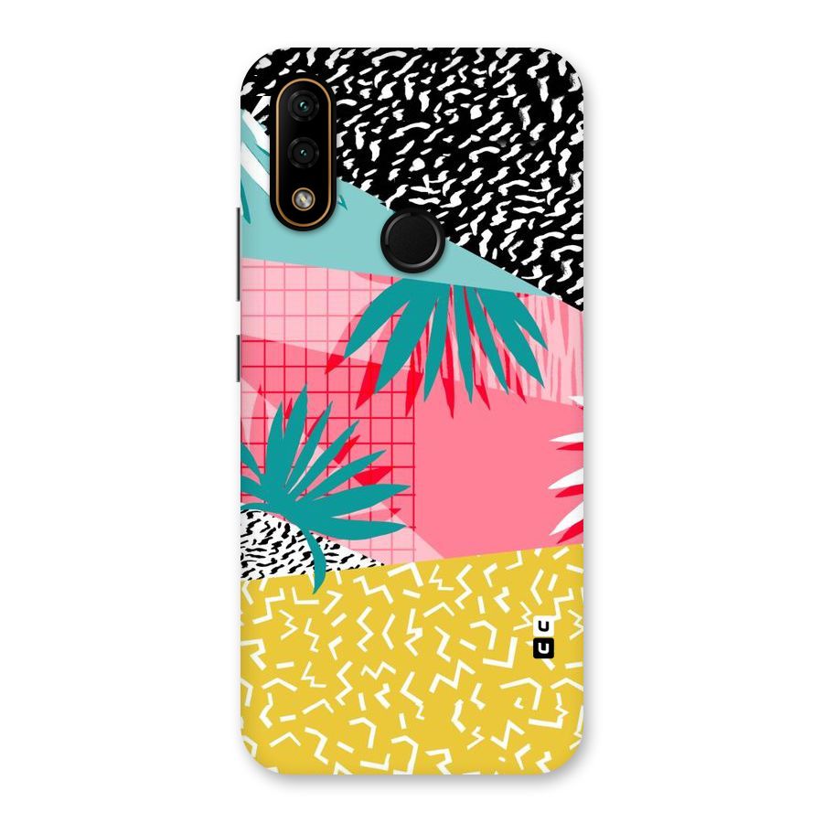 Abstract Grass Hues Back Case for Lenovo A6 Note