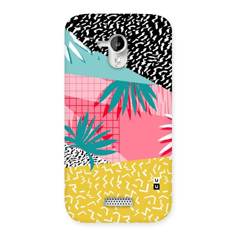 Abstract Grass Hues Back Case for Micromax Canvas HD A116