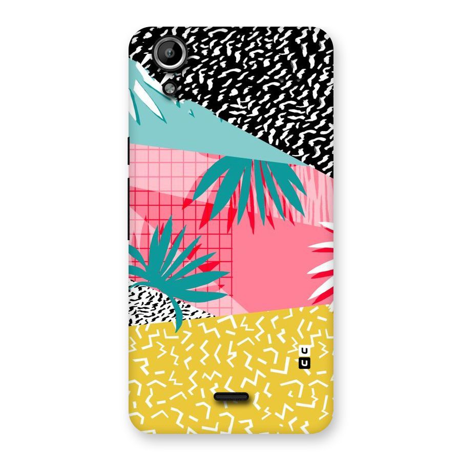 Abstract Grass Hues Back Case for Micromax Canvas Selfie Lens Q345