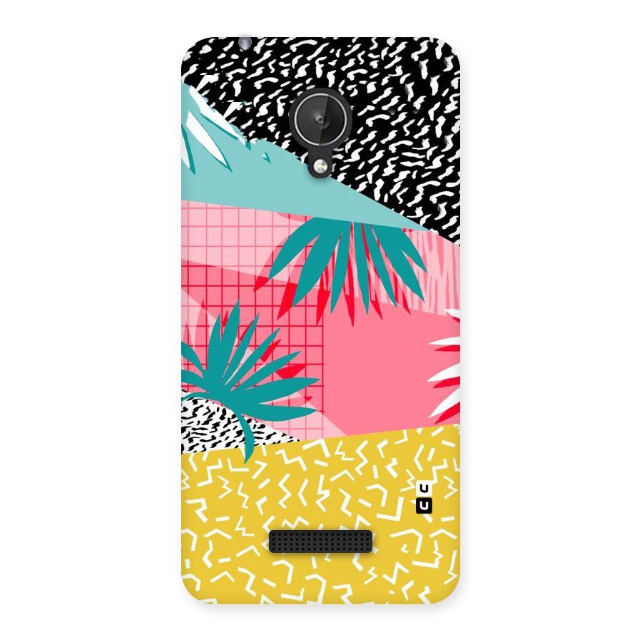 Abstract Grass Hues Back Case for Micromax Canvas Spark Q380