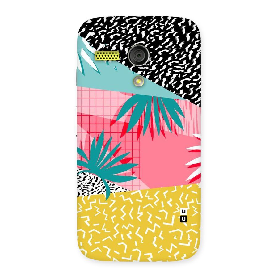 Abstract Grass Hues Back Case for Moto G
