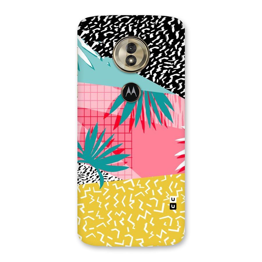 Abstract Grass Hues Back Case for Moto G6 Play