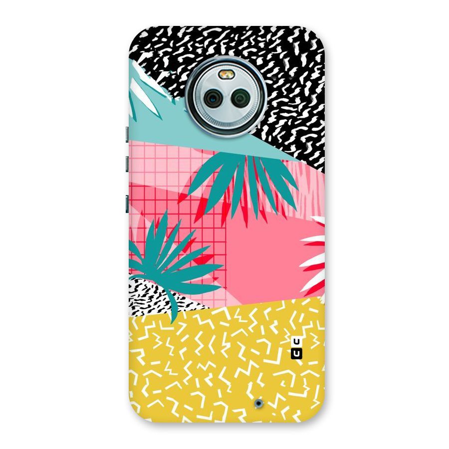 Abstract Grass Hues Back Case for Moto X4
