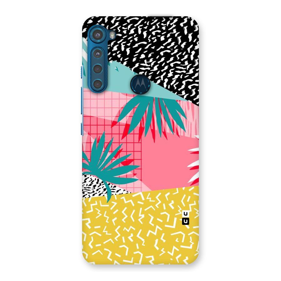 Abstract Grass Hues Back Case for Motorola One Fusion Plus