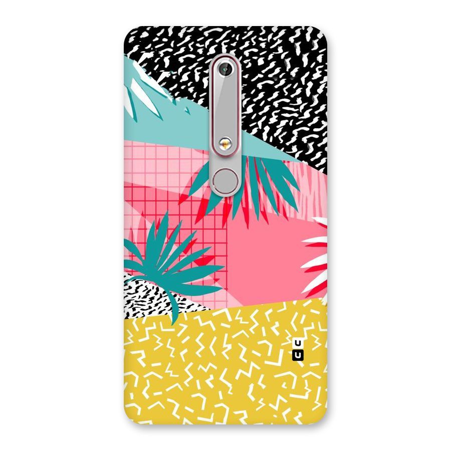 Abstract Grass Hues Back Case for Nokia 6.1
