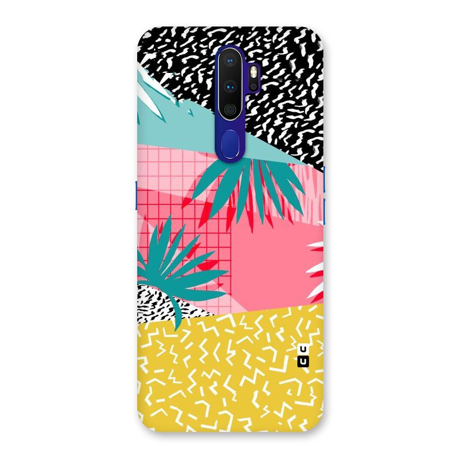 Abstract Grass Hues Back Case for Oppo A9 (2020)