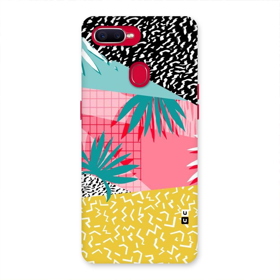 Abstract Grass Hues Back Case for Oppo F9 Pro