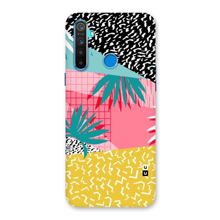 Abstract Grass Hues Back Case for Realme 5
