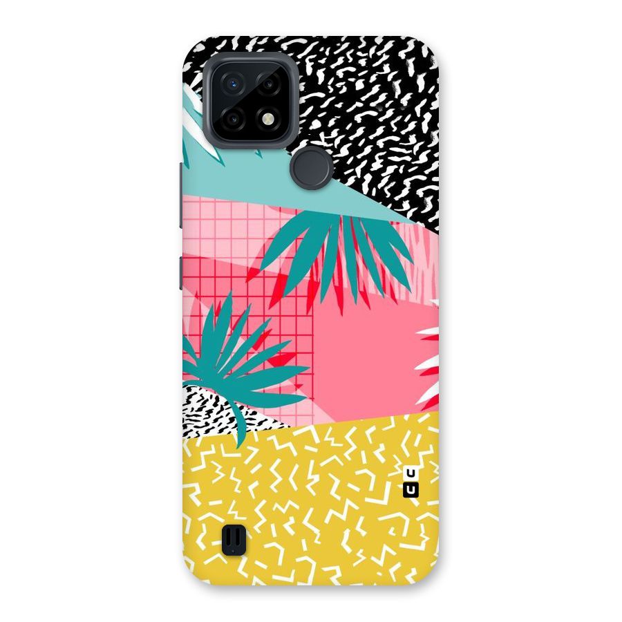 Abstract Grass Hues Back Case for Realme C21