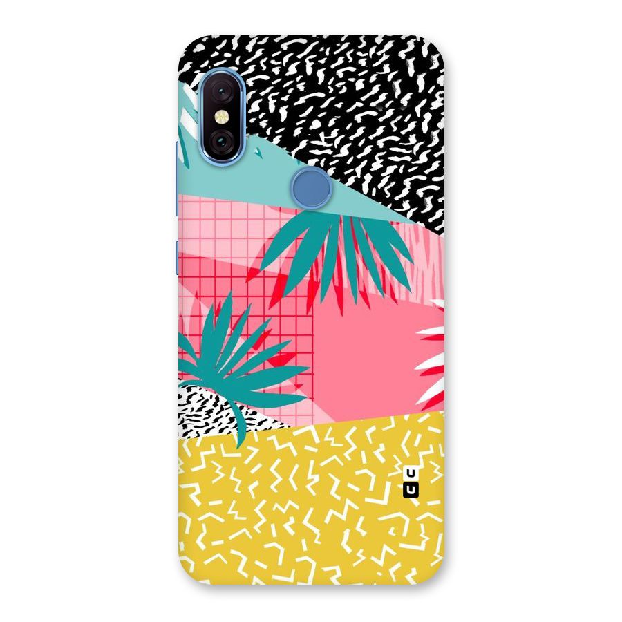 Abstract Grass Hues Back Case for Redmi Note 6 Pro
