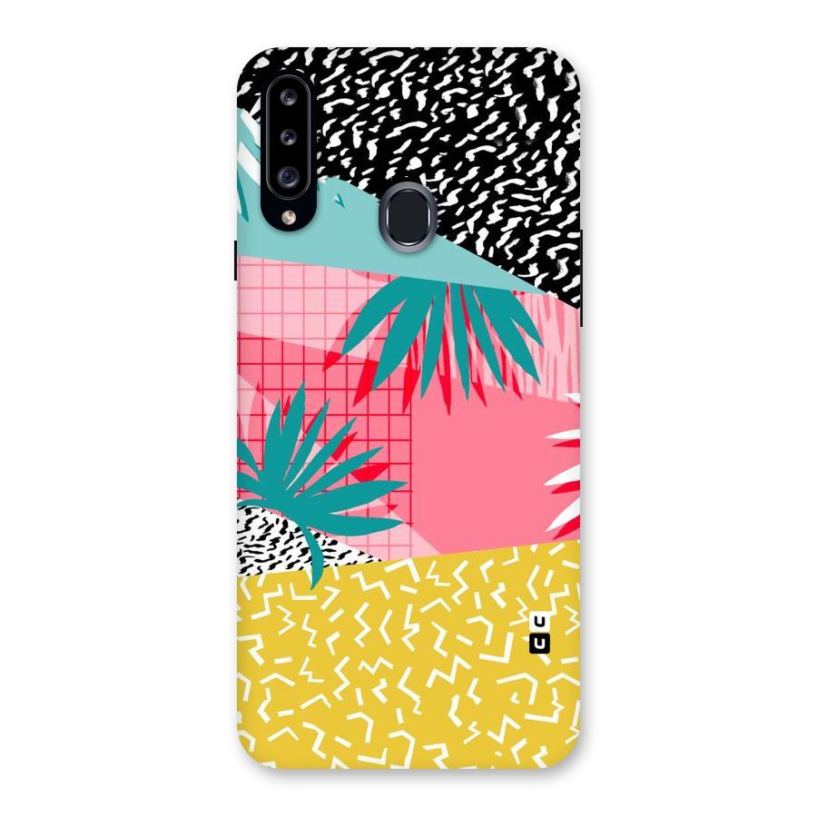 Abstract Grass Hues Back Case for Samsung Galaxy A20s
