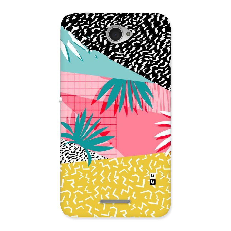 Abstract Grass Hues Back Case for Sony Xperia E4