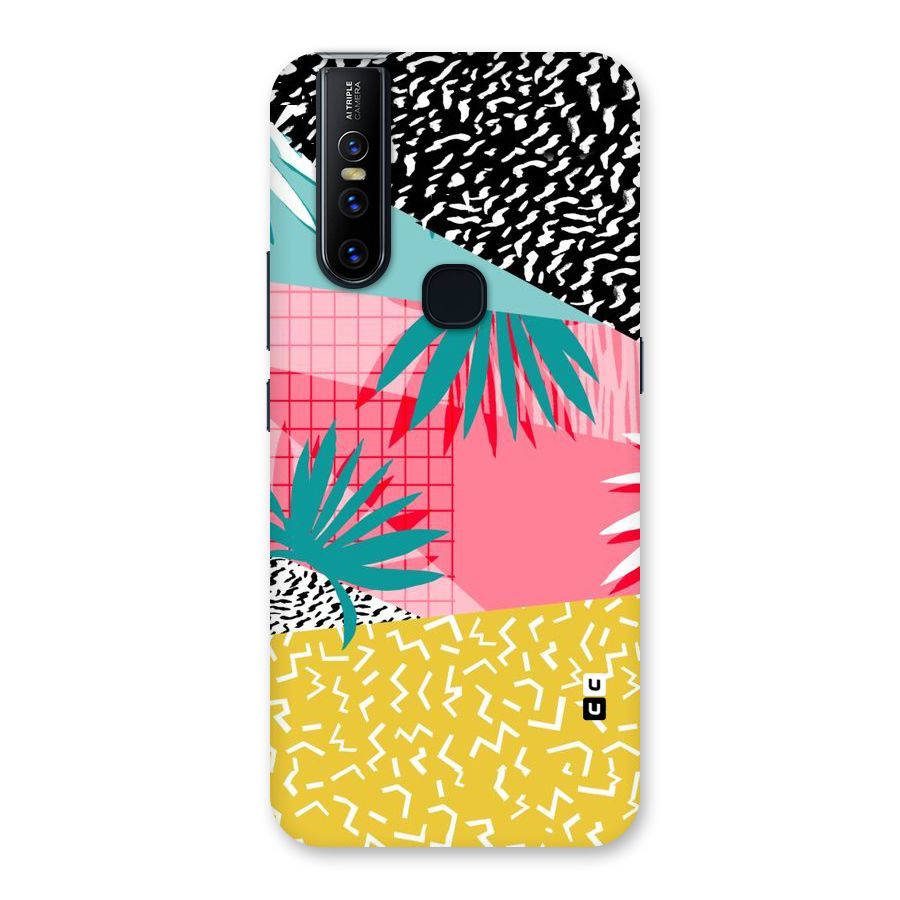 Abstract Grass Hues Back Case for Vivo V15