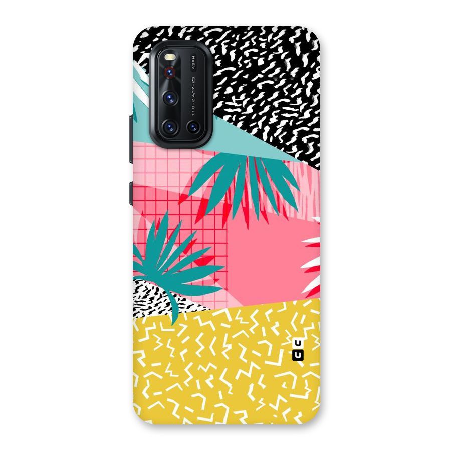 Abstract Grass Hues Back Case for Vivo V19