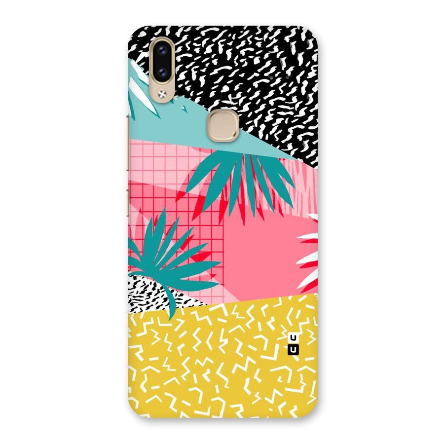 Abstract Grass Hues Back Case for Vivo V9 Youth