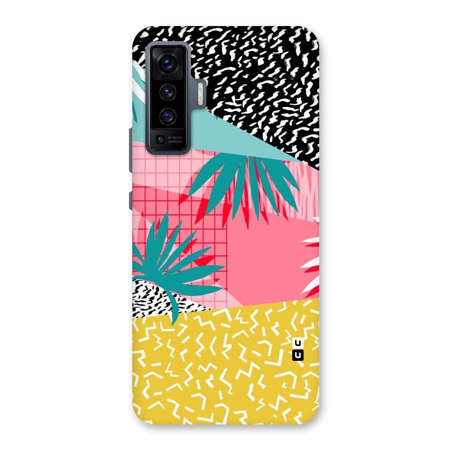 Abstract Grass Hues Back Case for Vivo X50