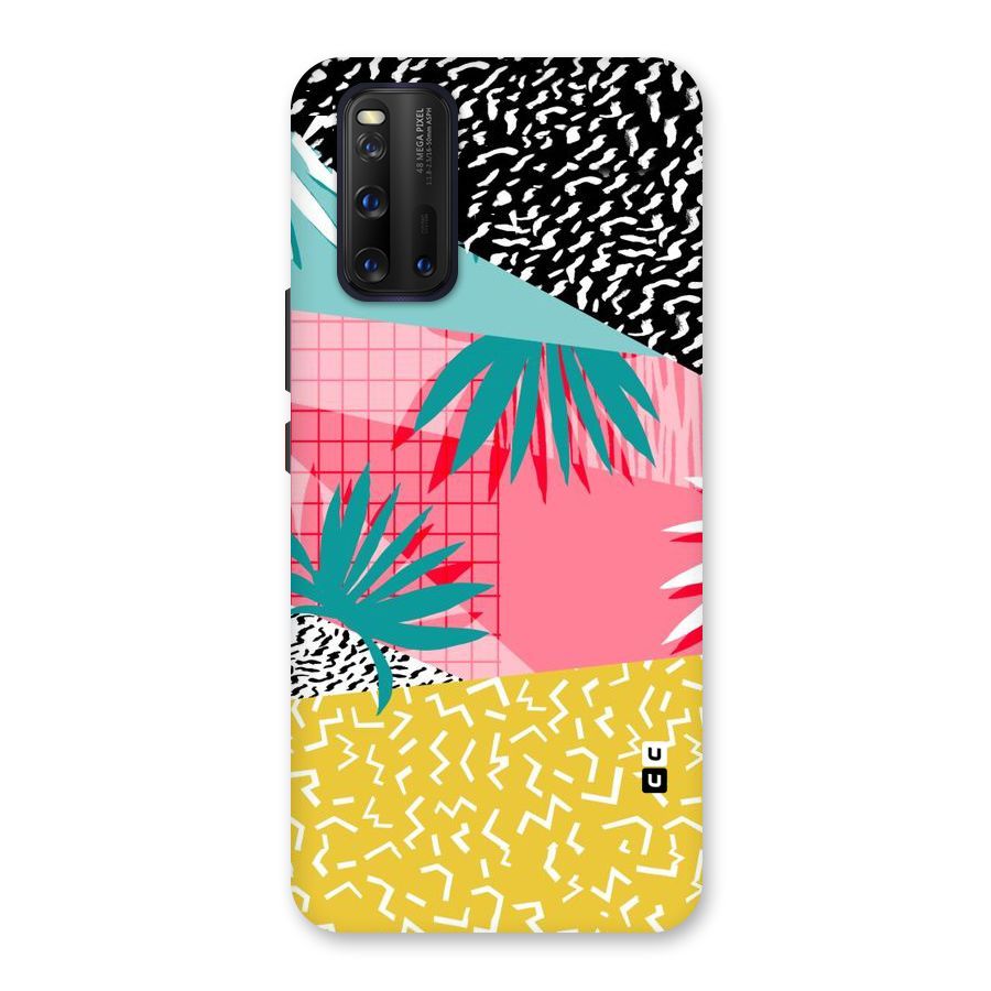 Abstract Grass Hues Back Case for Vivo iQOO 3