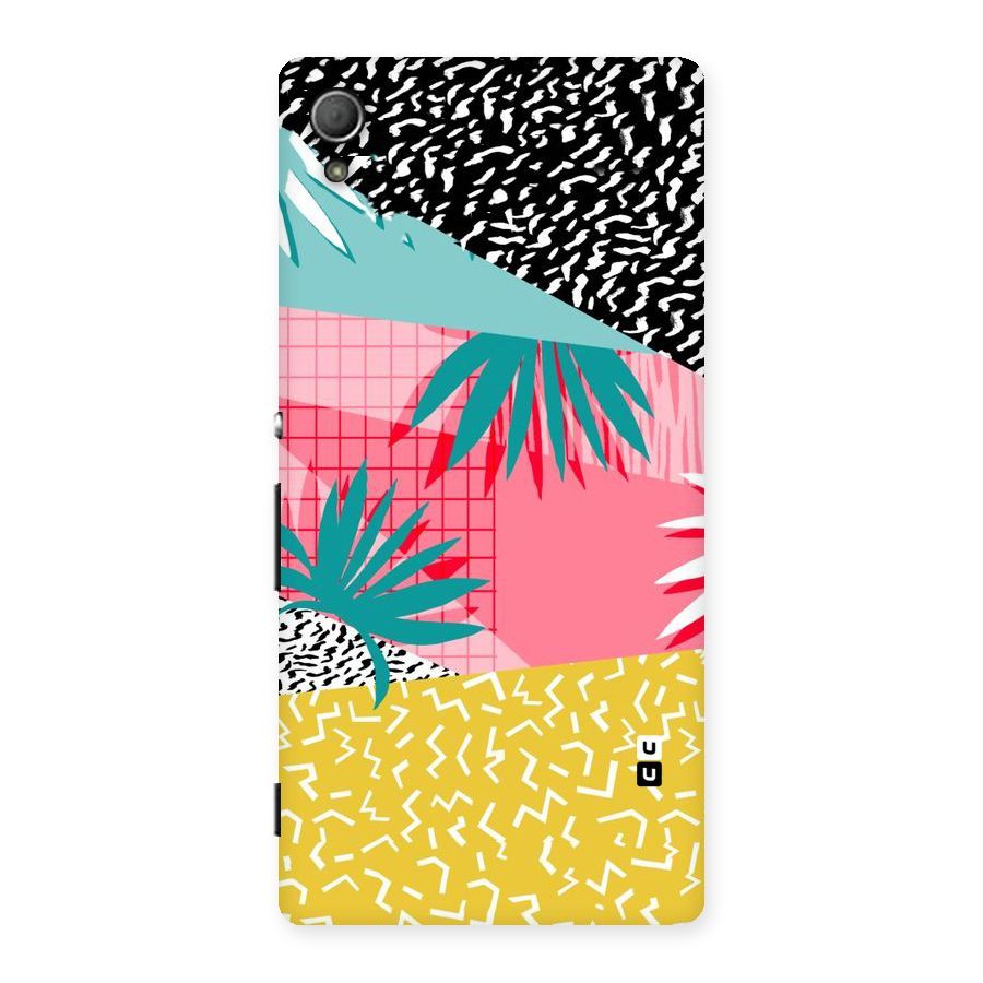 Abstract Grass Hues Back Case for Xperia Z4