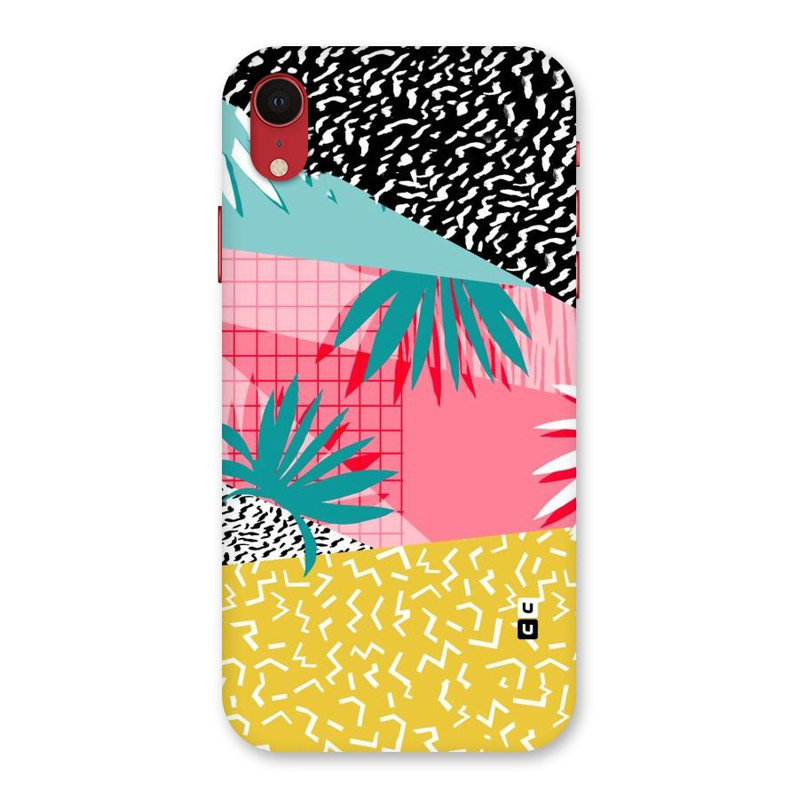 Abstract Grass Hues Back Case for iPhone XR