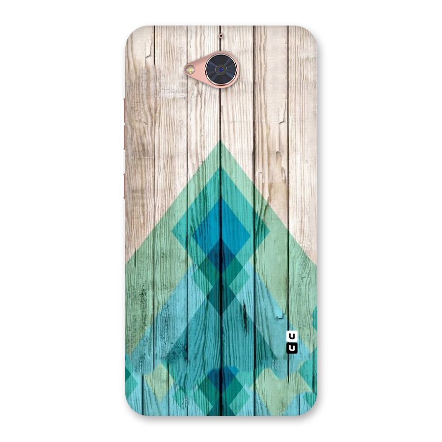 Abstract Green And Wood Back Case for Gionee S6 Pro