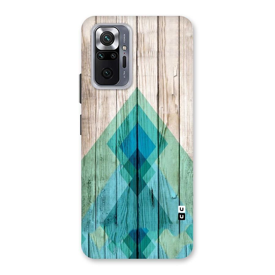 Abstract Green And Wood Back Case for Redmi Note 10 Pro Max