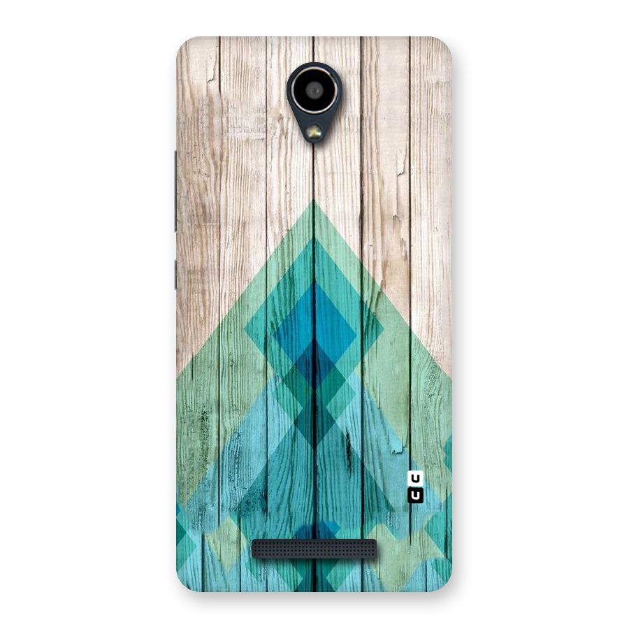 Abstract Green And Wood Back Case for Redmi Note 2