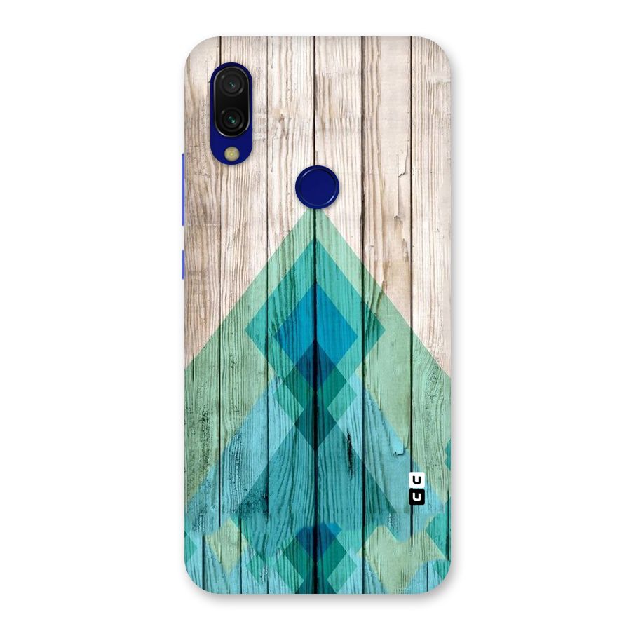 Abstract Green And Wood Back Case for Redmi Y3