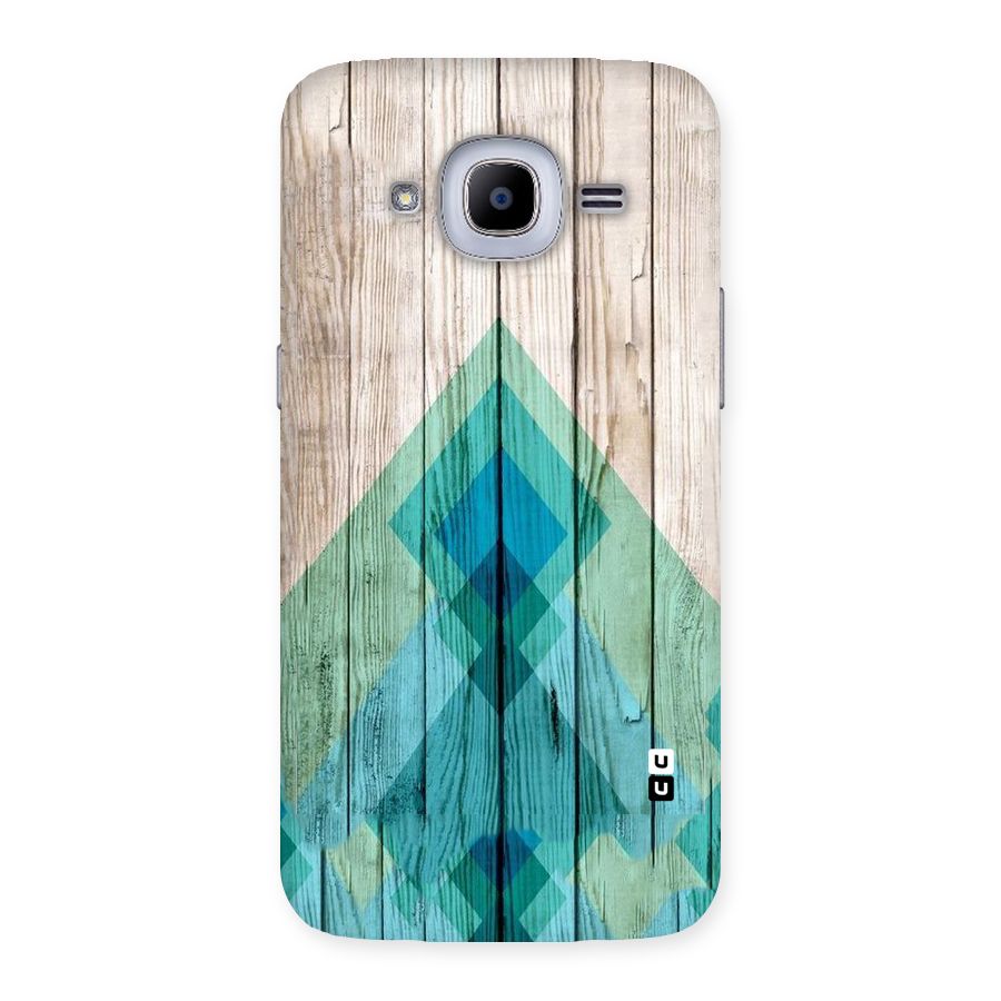 Abstract Green And Wood Back Case for Samsung Galaxy J2 Pro