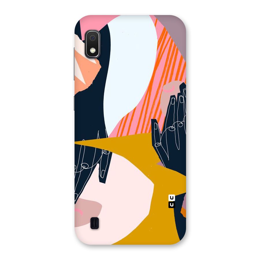 Abstract Hands Back Case for Galaxy A10