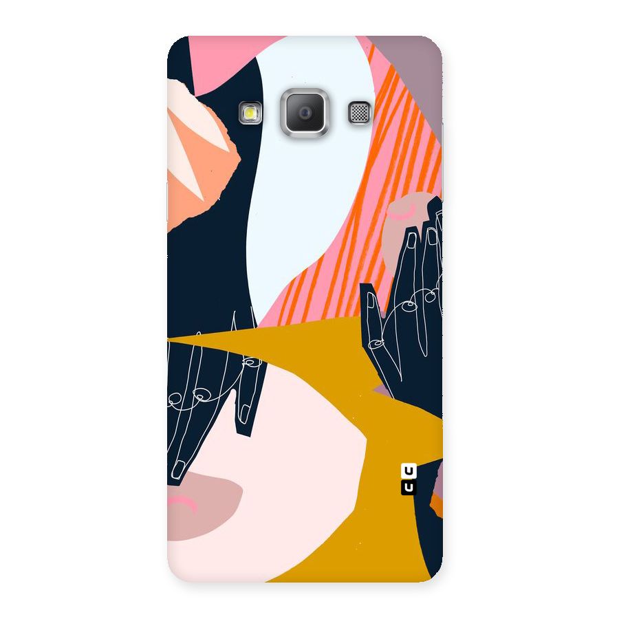 Abstract Hands Back Case for Galaxy A7