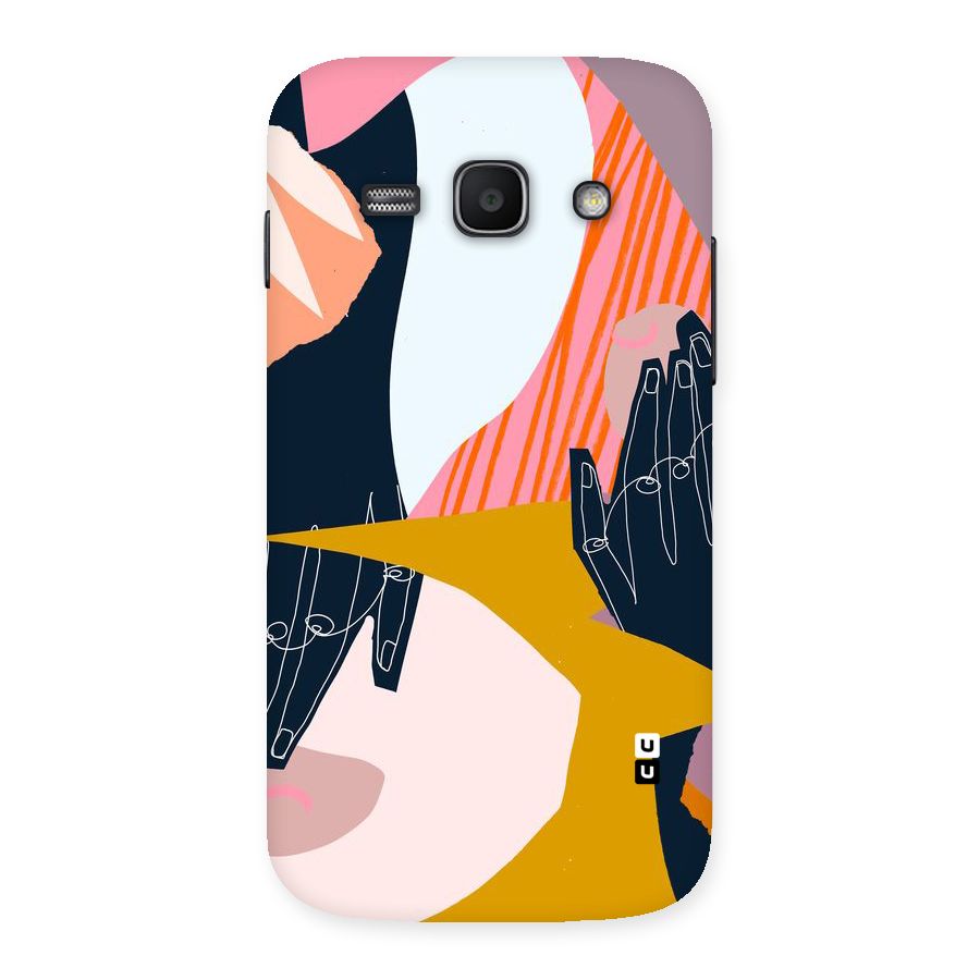 Abstract Hands Back Case for Galaxy Ace 3