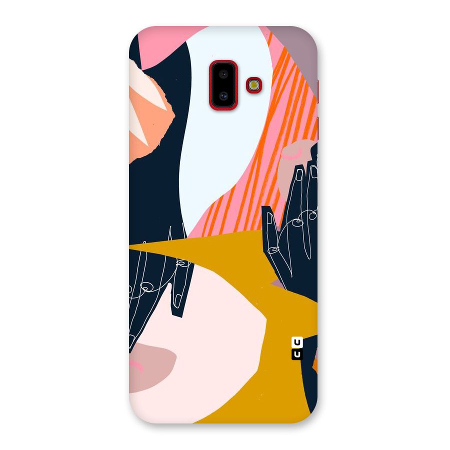 Abstract Hands Back Case for Galaxy J6 Plus