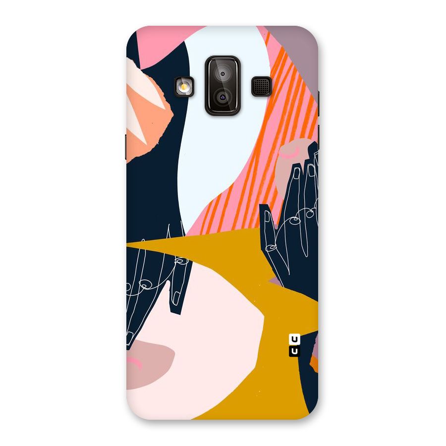 Abstract Hands Back Case for Galaxy J7 Duo