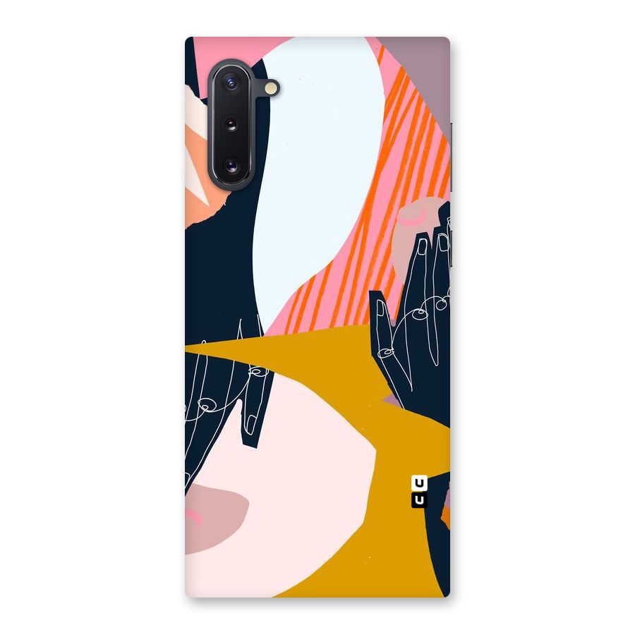 Abstract Hands Back Case for Galaxy Note 10
