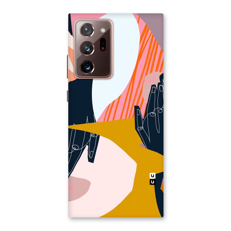 Abstract Hands Back Case for Galaxy Note 20 Ultra