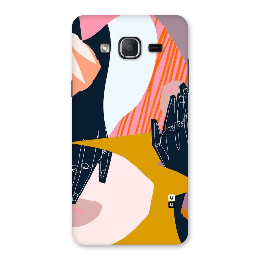 Abstract Hands Back Case for Galaxy On7 2015
