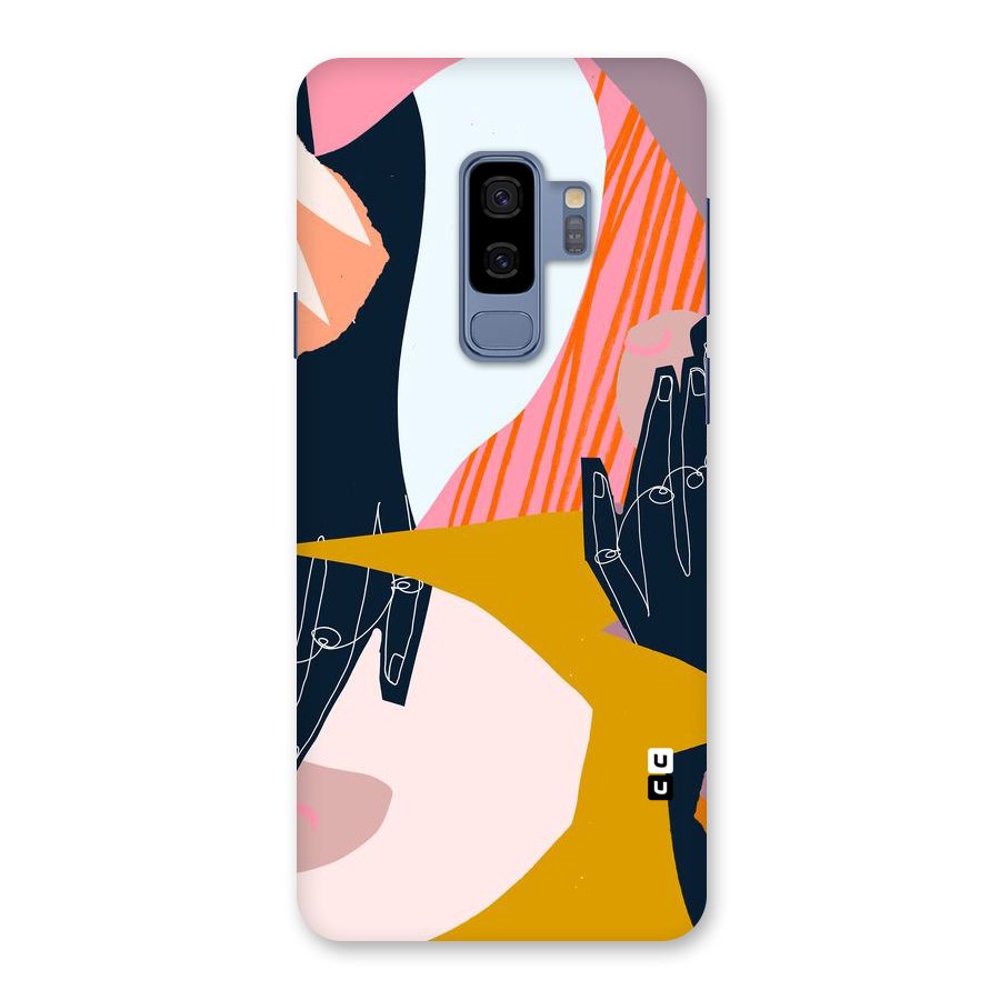 Abstract Hands Back Case for Galaxy S9 Plus
