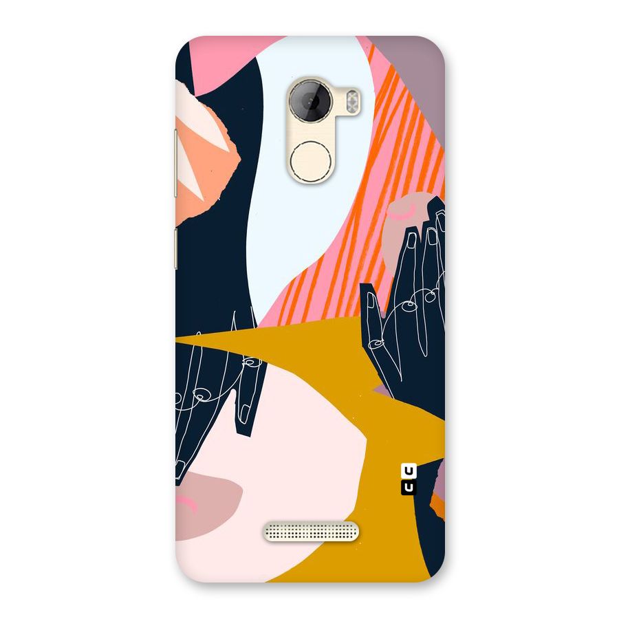 Abstract Hands Back Case for Gionee A1 LIte