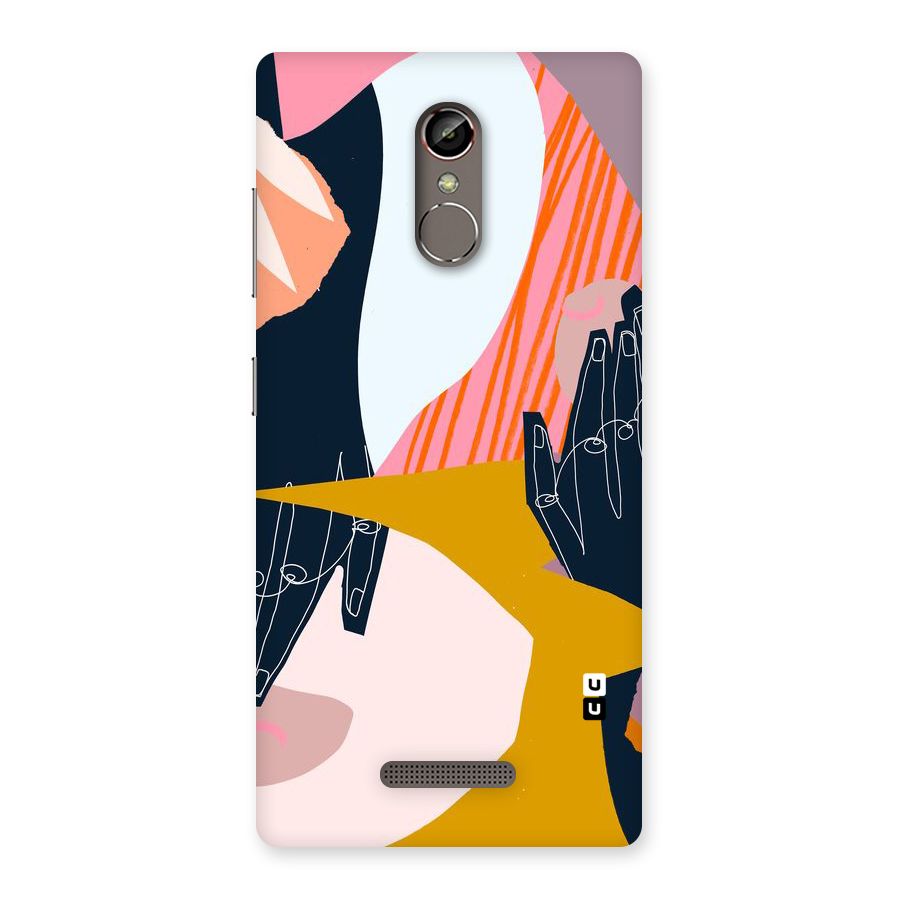 Abstract Hands Back Case for Gionee S6s