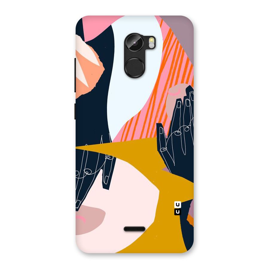 Abstract Hands Back Case for Gionee X1