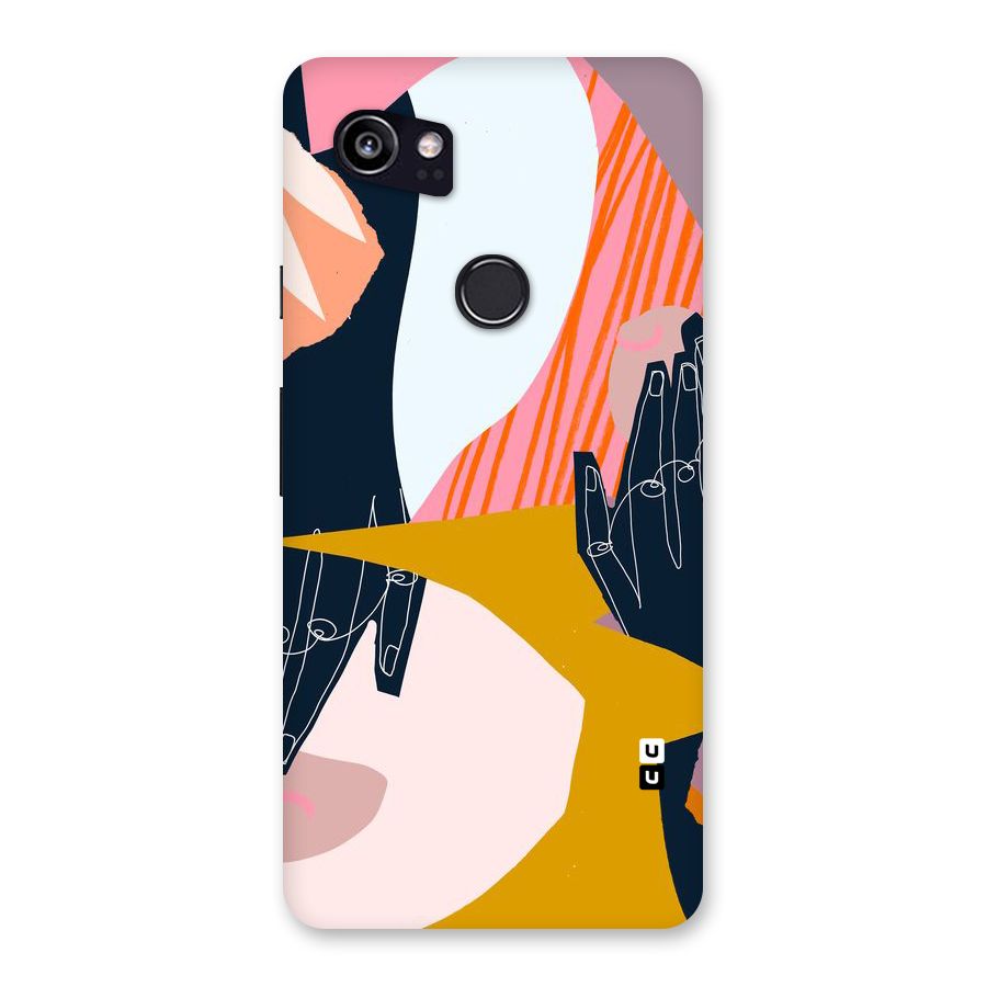Abstract Hands Back Case for Google Pixel 2 XL