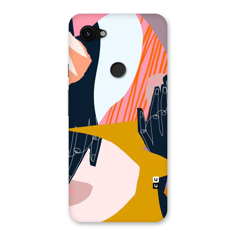 Abstract Hands Back Case for Google Pixel 3a XL